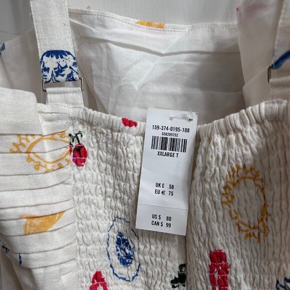 NWT Abercrombie Emerson Linen-Blend Skort XLT - Picture 4 of 5